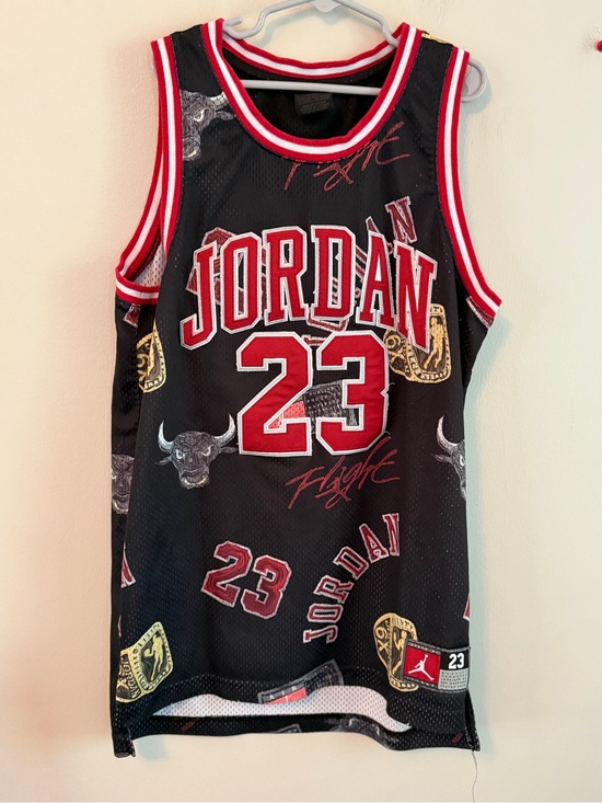 Jordan Other - Jordan Black Jersey with Red & White Trim